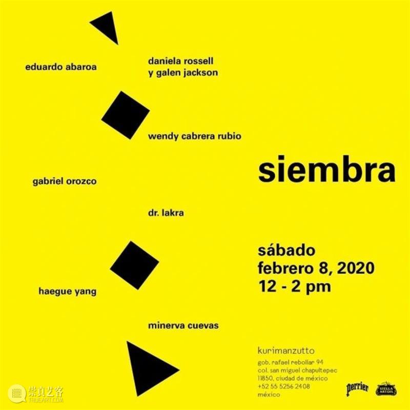 kurimanzutto展讯 | Siembra 8 - 帕布罗·索勒·弗罗斯特:绘画室 kurimanzutto画廊 Siembra 帕布罗 索勒 弗罗斯特 画室 kuri 展讯 年份 系列 计划 崇真艺客