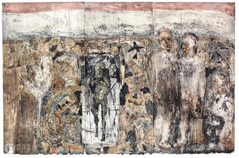 版画60年|参展作品及艺术家介绍（13）  西安美术馆 版画 作品 艺术家 回漪 展觐 西安美术学院 文献展 西安美术馆 西美 版画系 崇真艺客