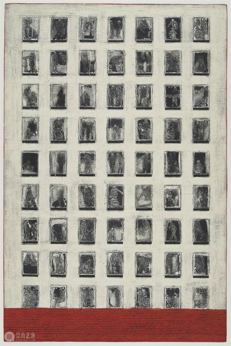 版画60年|参展作品及艺术家介绍（13）  西安美术馆 版画 作品 艺术家 回漪 展觐 西安美术学院 文献展 西安美术馆 西美 版画系 崇真艺客