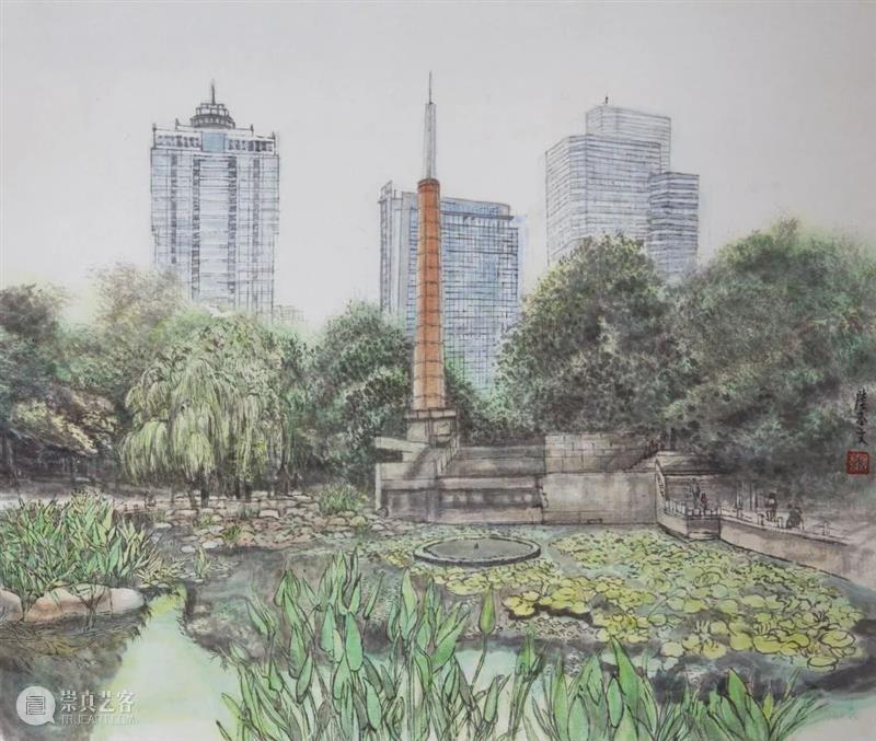 【展览预告】建筑可阅读系列之梧桐树下——从徐家汇到枫丹白露·陆志文画展 梧桐树下 徐家汇 枫丹白露 陆志文 画展 建筑 系列 时间 9:00 假日 崇真艺客