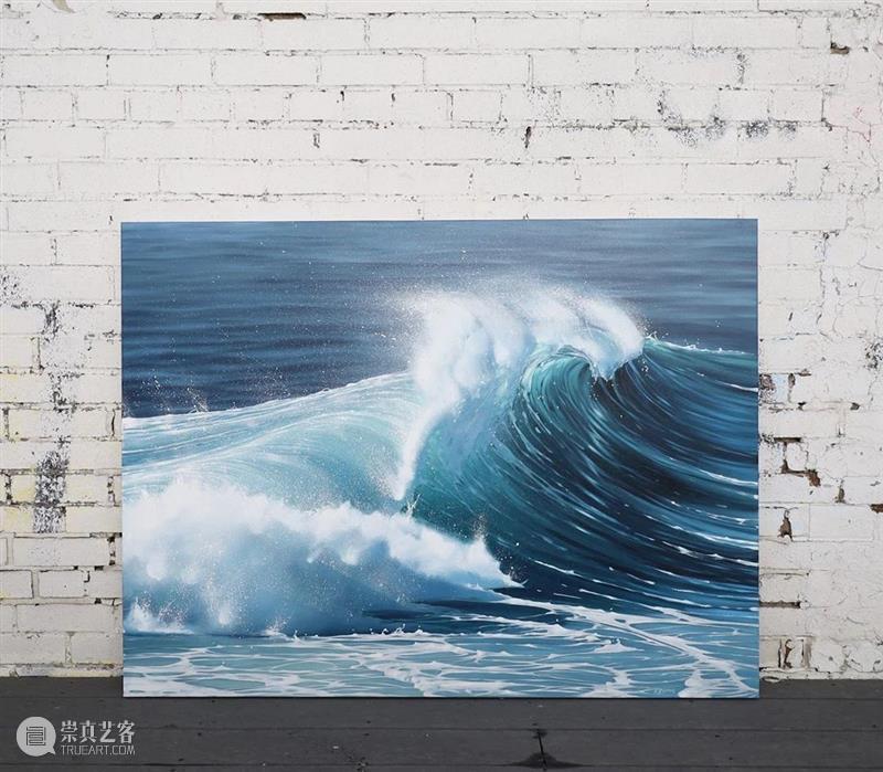 绘画丨专注画浪的女画家，每一滴水都能看清楚！ 绘画 画家 一滴水 上方 中国舞台美术学会 右上 星标 本文 油画 微学堂 崇真艺客