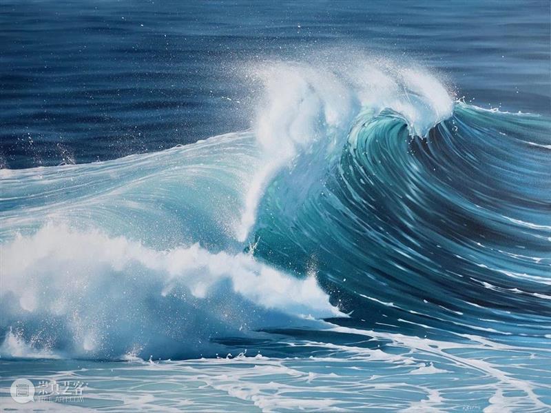 绘画丨专注画浪的女画家，每一滴水都能看清楚！ 绘画 画家 一滴水 上方 中国舞台美术学会 右上 星标 本文 油画 微学堂 崇真艺客