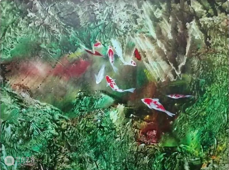 【展商秀】杰•艺术|西塞山前白鹭飞,桃花流水鳜鱼肥 艺术 展商秀 西塞山 白鹭 鳜鱼 艺术上海 上海 艺术界 首场 盛会 崇真艺客