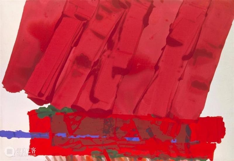 同行/高烧的色彩 | Albert Irvin Irvin 色彩 同行 高烧 英国 表现主义 画家 终生 伦敦 生活 崇真艺客
