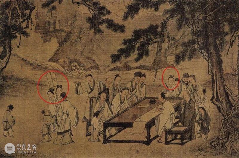 【保利拍卖十五周年】请君停鞭驻春色 青霄万里入画图丨（传）牟益《游春图》 游春图 牟益 春色 青霄万里 保利拍卖 画图 Lot4043牟 镜心 绢本 题签 崇真艺客