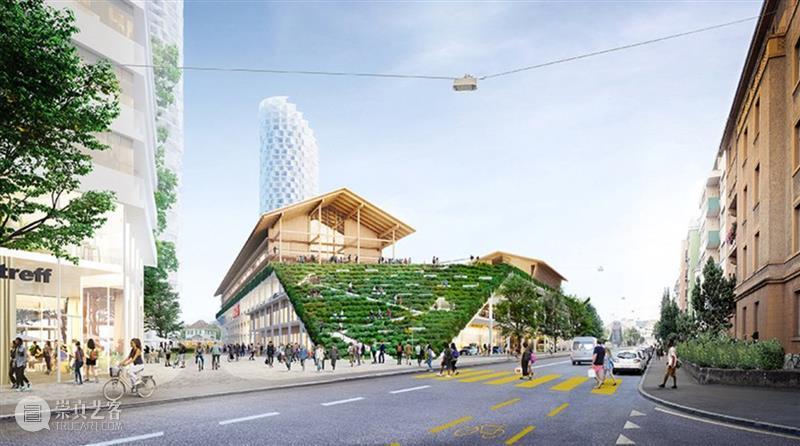购物中心屋顶建造校园，赫尔佐格&德梅隆‘功能叠加’设计 购物中心 屋顶 赫尔佐格 功能 校园 &德梅隆 Meuron巴塞尔州政府 Christoph Merian 基金会 崇真艺客