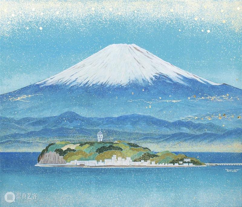 春风盎然 夏意清凉 春风 夏意 日本 画家 Takashi Ueno 上野 神奈川县 东京艺术大学 期间 崇真艺客