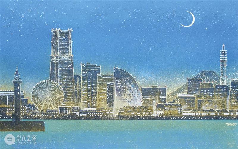 春风盎然 夏意清凉 春风 夏意 日本 画家 Takashi Ueno 上野 神奈川县 东京艺术大学 期间 崇真艺客