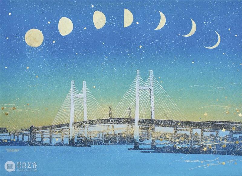 春风盎然 夏意清凉 春风 夏意 日本 画家 Takashi Ueno 上野 神奈川县 东京艺术大学 期间 崇真艺客
