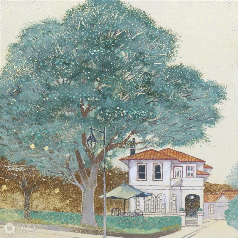春风盎然 夏意清凉 春风 夏意 日本 画家 Takashi Ueno 上野 神奈川县 东京艺术大学 期间 崇真艺客
