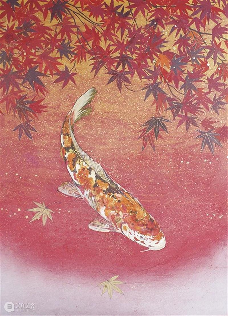 春风盎然 夏意清凉 春风 夏意 日本 画家 Takashi Ueno 上野 神奈川县 东京艺术大学 期间 崇真艺客
