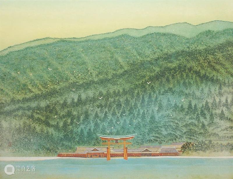 春风盎然 夏意清凉 春风 夏意 日本 画家 Takashi Ueno 上野 神奈川县 东京艺术大学 期间 崇真艺客