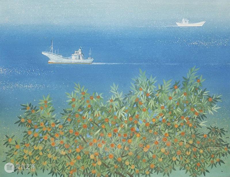 春风盎然 夏意清凉 春风 夏意 日本 画家 Takashi Ueno 上野 神奈川县 东京艺术大学 期间 崇真艺客