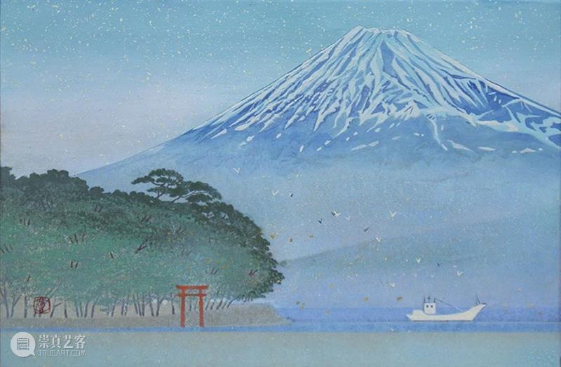 春风盎然 夏意清凉 春风 夏意 日本 画家 Takashi Ueno 上野 神奈川县 东京艺术大学 期间 崇真艺客