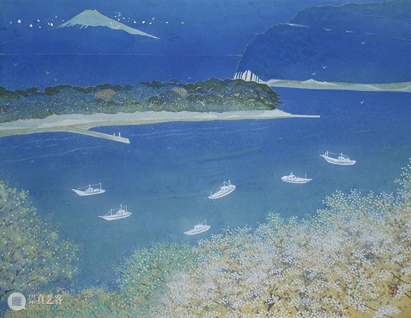春风盎然 夏意清凉 春风 夏意 日本 画家 Takashi Ueno 上野 神奈川县 东京艺术大学 期间 崇真艺客