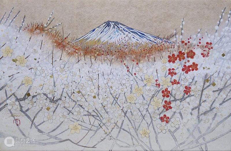 春风盎然 夏意清凉 春风 夏意 日本 画家 Takashi Ueno 上野 神奈川县 东京艺术大学 期间 崇真艺客