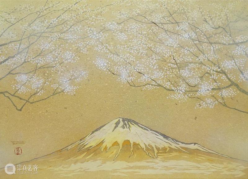 春风盎然 夏意清凉 春风 夏意 日本 画家 Takashi Ueno 上野 神奈川县 东京艺术大学 期间 崇真艺客