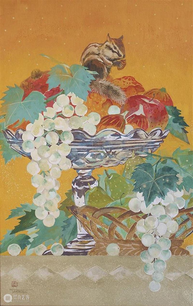春风盎然 夏意清凉 春风 夏意 日本 画家 Takashi Ueno 上野 神奈川县 东京艺术大学 期间 崇真艺客