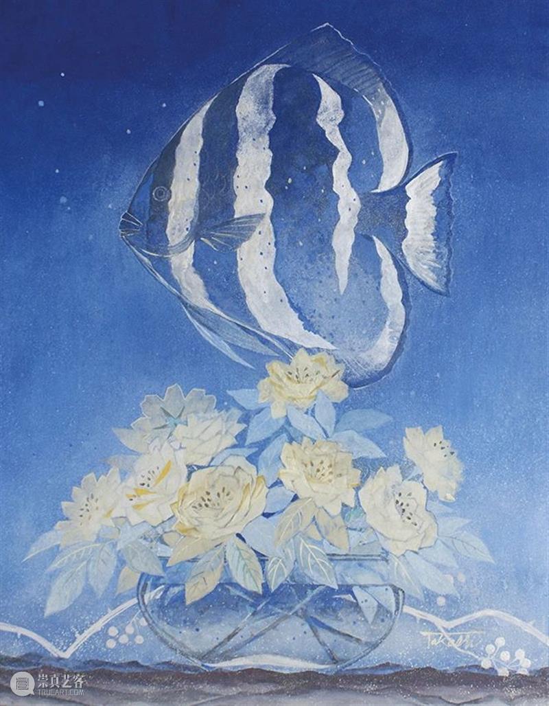 春风盎然 夏意清凉 春风 夏意 日本 画家 Takashi Ueno 上野 神奈川县 东京艺术大学 期间 崇真艺客