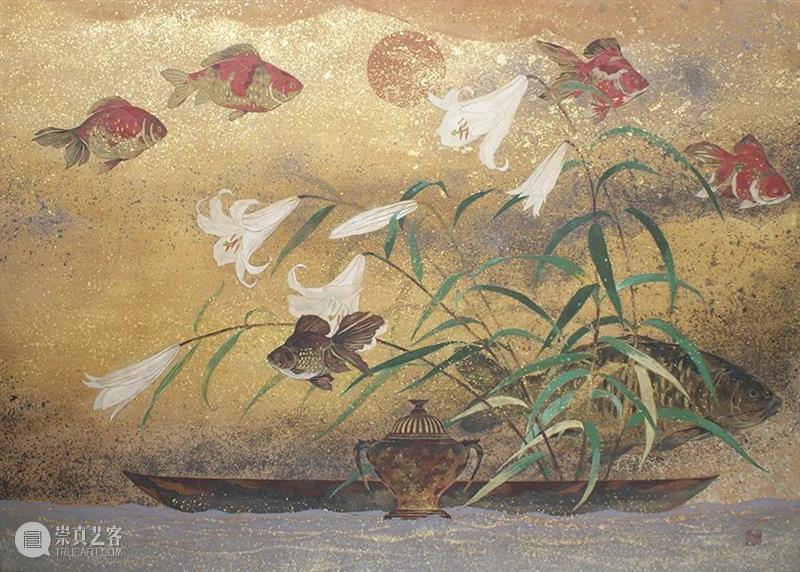 春风盎然 夏意清凉 春风 夏意 日本 画家 Takashi Ueno 上野 神奈川县 东京艺术大学 期间 崇真艺客