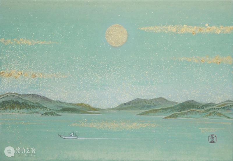 春风盎然 夏意清凉 春风 夏意 日本 画家 Takashi Ueno 上野 神奈川县 东京艺术大学 期间 崇真艺客