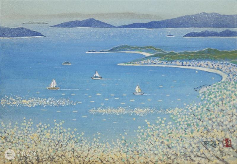 春风盎然 夏意清凉 春风 夏意 日本 画家 Takashi Ueno 上野 神奈川县 东京艺术大学 期间 崇真艺客
