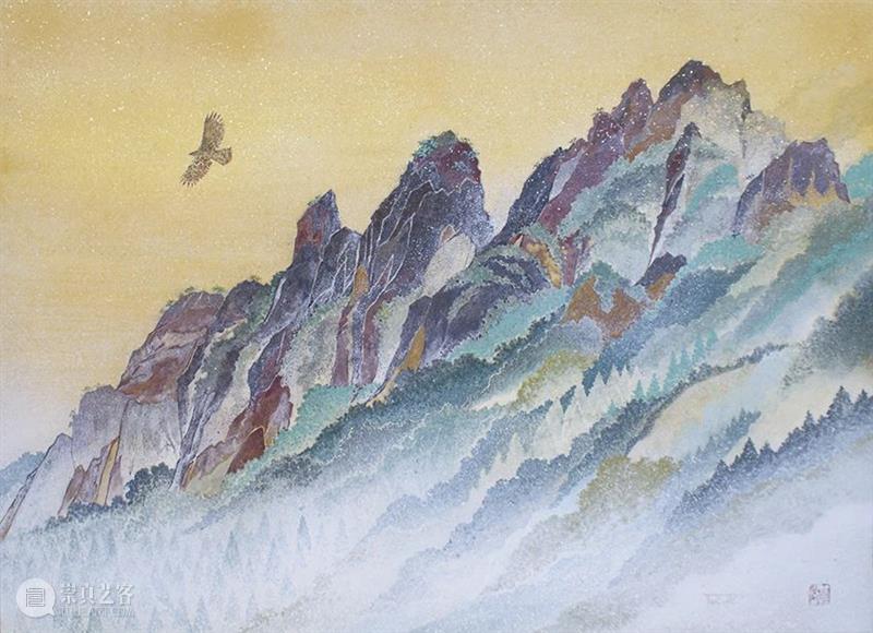 春风盎然 夏意清凉 春风 夏意 日本 画家 Takashi Ueno 上野 神奈川县 东京艺术大学 期间 崇真艺客