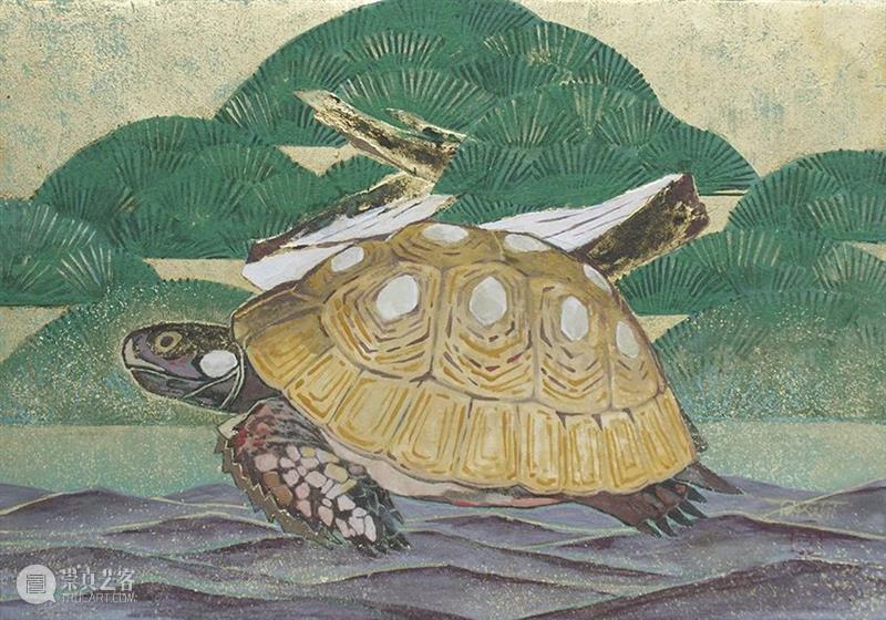 春风盎然 夏意清凉 春风 夏意 日本 画家 Takashi Ueno 上野 神奈川县 东京艺术大学 期间 崇真艺客