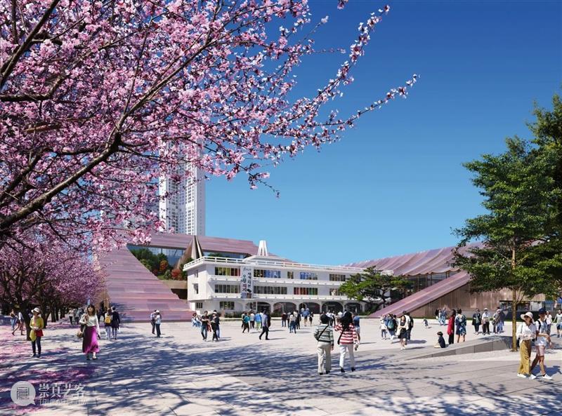 Snøhetta‘韩国清州市政厅’方案，‘包裹’旧建筑 hetta 建筑 韩国 清州 市政厅 方案 包裹 ?Sn 事务所 国际 崇真艺客