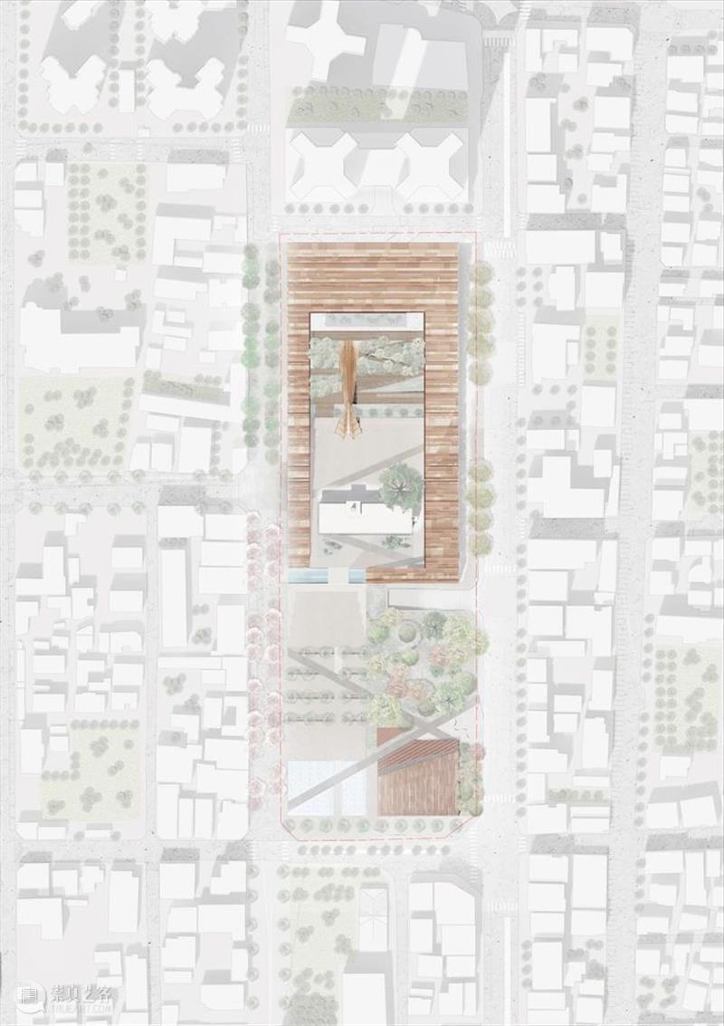Snøhetta‘韩国清州市政厅’方案，‘包裹’旧建筑 hetta 建筑 韩国 清州 市政厅 方案 包裹 ?Sn 事务所 国际 崇真艺客