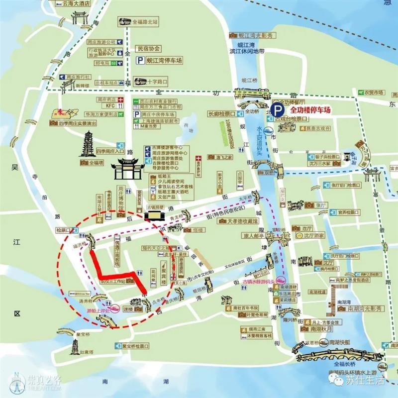 2020众海首秀周庄灯会|花灯灿烂如千树开花 周庄 灯会 花灯 众海首秀 千树 生活 历史 中国第一水乡 远近 旅游胜地 崇真艺客