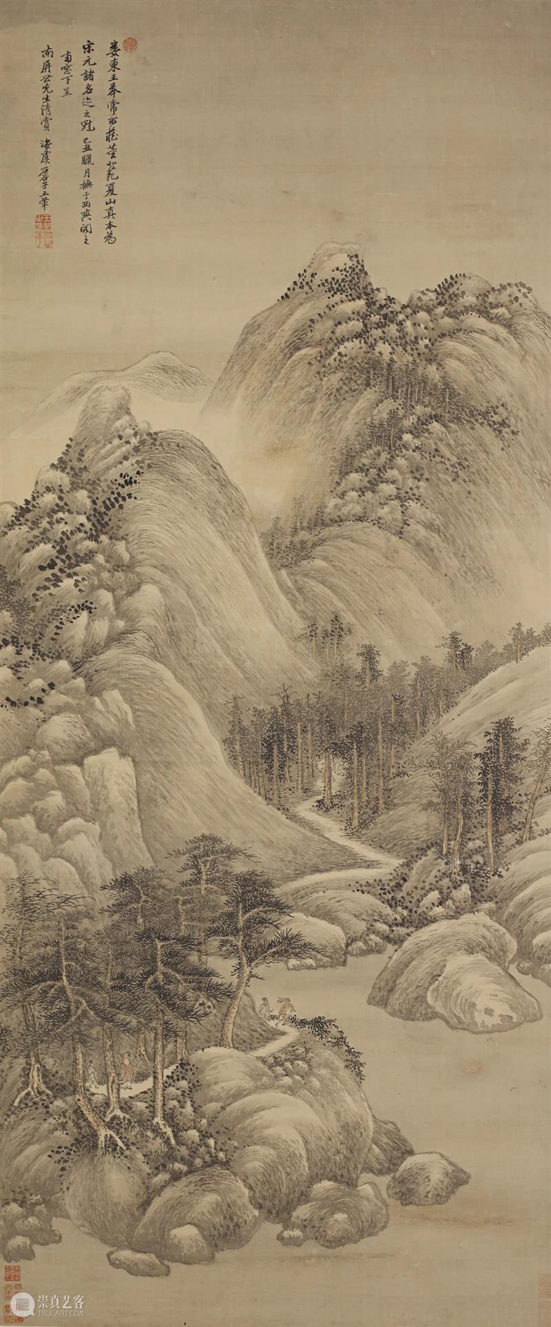 蘇富比古代书画拍卖今日举槌！ 蘇富比 古代 书画 万众 石渠秘珍双璧 元代 画坛 巨匠 任仁发 五王醉归图 崇真艺客
