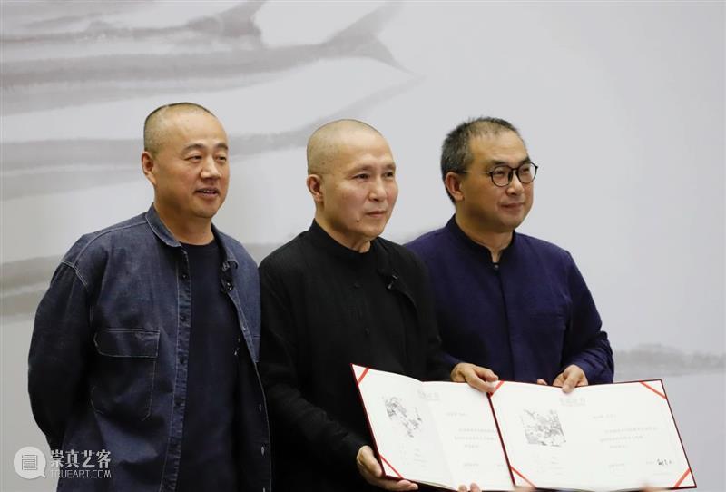 “话生活、话艺术——策展人刘春杰对话艺术家周京新” 活动圆满举行 活动 周京新 艺术 生活 策展人 刘春杰 艺术家 现场 虫鸣 鱼翔浅底 崇真艺客