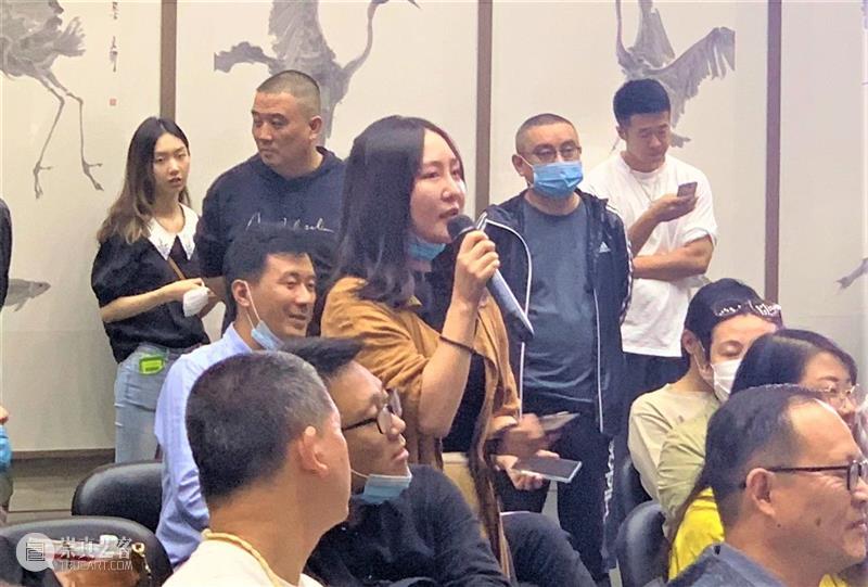 “话生活、话艺术——策展人刘春杰对话艺术家周京新” 活动圆满举行 活动 周京新 艺术 生活 策展人 刘春杰 艺术家 现场 虫鸣 鱼翔浅底 崇真艺客