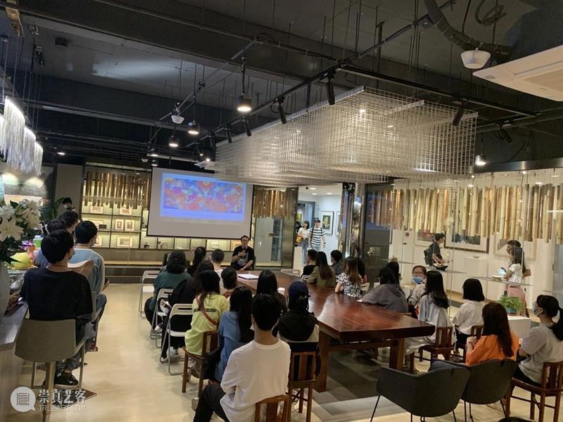 现场 | 张弛艺术分享会 张弛 艺术 现场 太古 美术馆 气氛 人生 经历 生涯 观众 崇真艺客