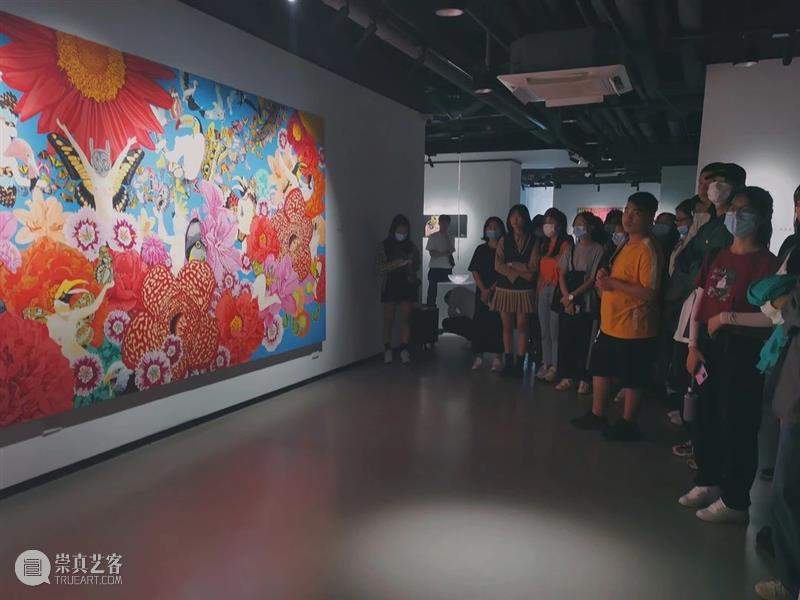 现场 | 张弛艺术分享会 张弛 艺术 现场 太古 美术馆 气氛 人生 经历 生涯 观众 崇真艺客