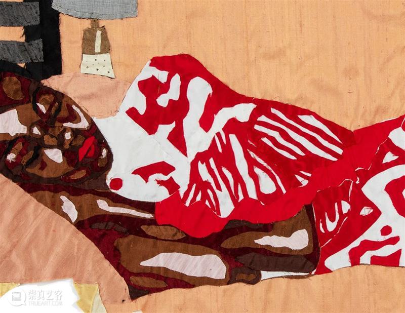 展览现场｜比利‧桑格瓦 Billie Zangewa 首个纽约个展 比利 桑格瓦 Billie Zangewa 纽约 个展 现场 BILLIE ZANGEWA hand 崇真艺客