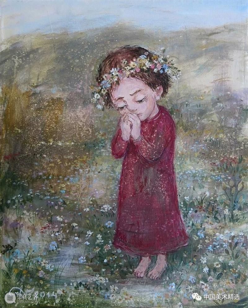 关于童年的回忆 童年 绘画 画作 生活 灵感 格鲁吉亚 艺术家 Chakvetadze 画中 爱情 崇真艺客