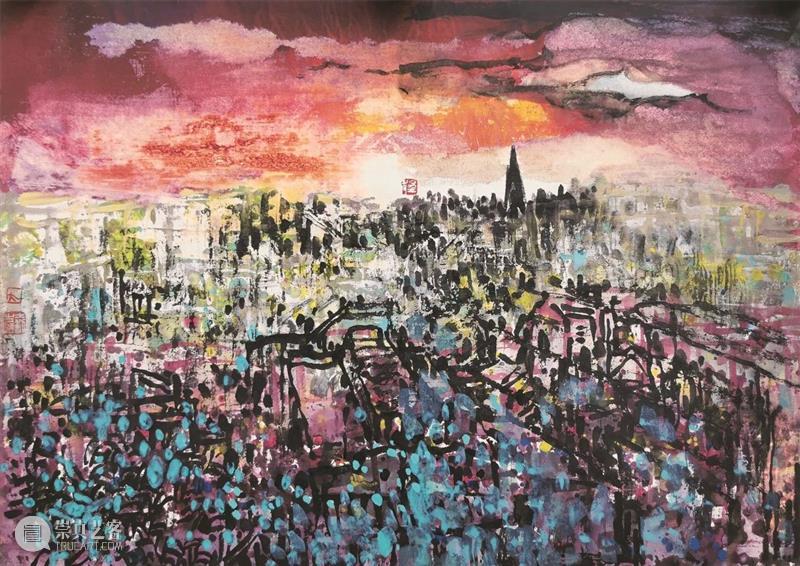 笔谭 笔谭 中央文史研究馆 北京画院 程大利 水墨 作品展 北京画院美术馆 帷幕 作品 先生 崇真艺客