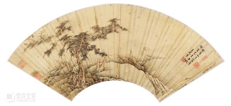 『中贸圣佳25周年春拍』 | 流金溢彩 — 中国古代金笺扇面臻选 中国 古代 流金溢彩 金笺扇面臻选 拍卖会 Sungari Anniversary Auction 书画 专场 崇真艺客
