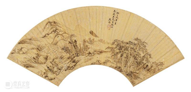 『中贸圣佳25周年春拍』 | 流金溢彩 — 中国古代金笺扇面臻选 中国 古代 流金溢彩 金笺扇面臻选 拍卖会 Sungari Anniversary Auction 书画 专场 崇真艺客