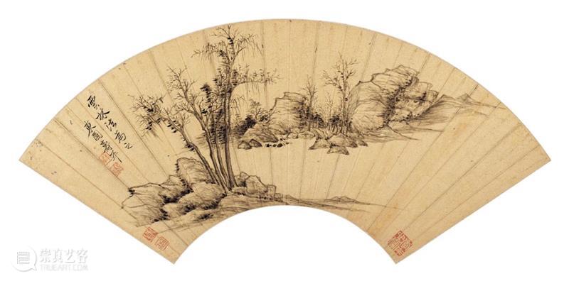 『中贸圣佳25周年春拍』 | 流金溢彩 — 中国古代金笺扇面臻选 中国 古代 流金溢彩 金笺扇面臻选 拍卖会 Sungari Anniversary Auction 书画 专场 崇真艺客