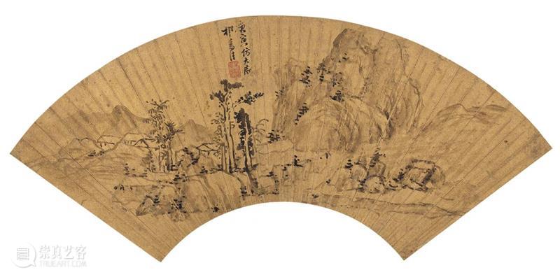 『中贸圣佳25周年春拍』 | 流金溢彩 — 中国古代金笺扇面臻选 中国 古代 流金溢彩 金笺扇面臻选 拍卖会 Sungari Anniversary Auction 书画 专场 崇真艺客