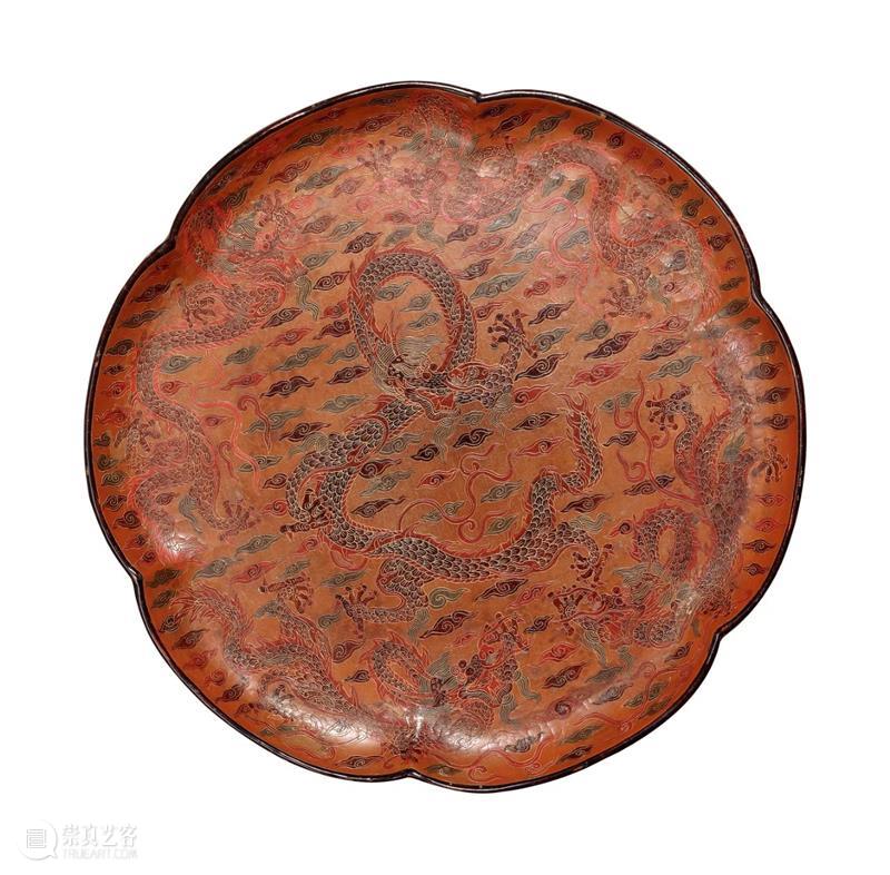 【保利拍卖十五周年】雕漆艺术品粹珍 雕漆 艺术品 保利拍卖 粹珍 弘治 花鸟 大盘 弘治年 滇南 尹禄 崇真艺客