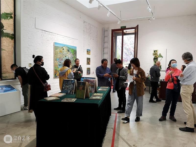 开幕分享 |  一个时间的富有者 - 农少华个展现场！ 时间 富有者 农少华 个展 现场 you November scene 嘉宾 艺术家 崇真艺客