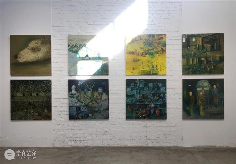 开幕分享 |  一个时间的富有者 - 农少华个展现场！ 时间 富有者 农少华 个展 现场 you November scene 嘉宾 艺术家 崇真艺客