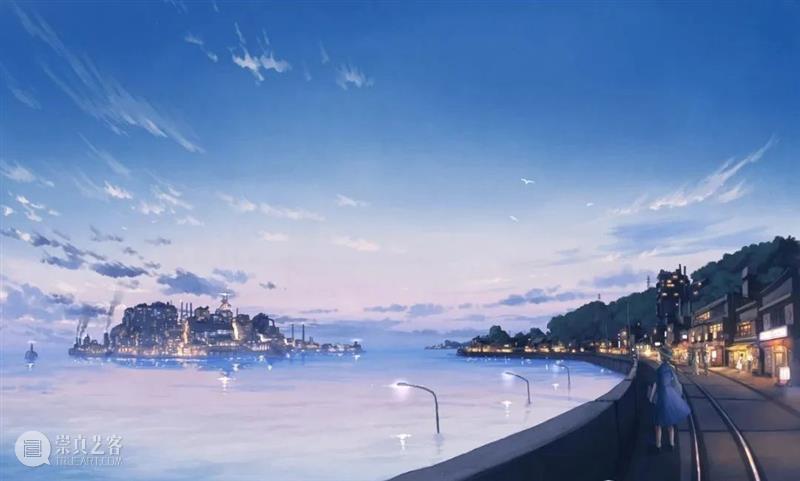 光效丨插画中梦幻温馨的光影世界，夜晚的灯光那么暖 插画 夜晚 梦幻 灯光 世界 光效 光影 上方 中国舞台美术学会 右上 崇真艺客