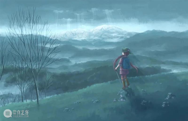 光效丨插画中梦幻温馨的光影世界，夜晚的灯光那么暖 插画 夜晚 梦幻 灯光 世界 光效 光影 上方 中国舞台美术学会 右上 崇真艺客