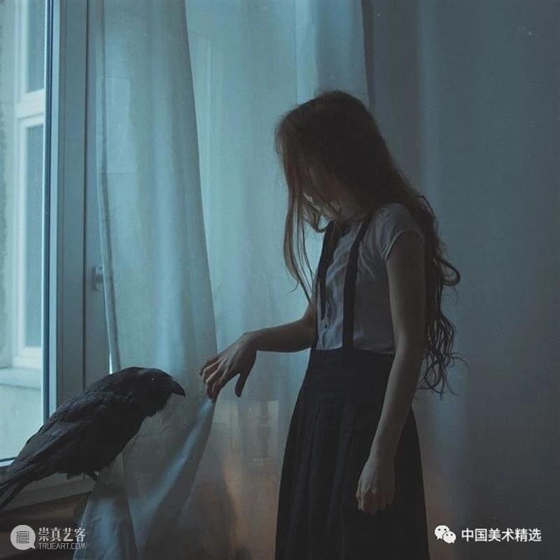 女孩与飞鸟 女孩 飞鸟 童话 巫术 报应 Laura bresku 波兰 视觉 艺术家 崇真艺客