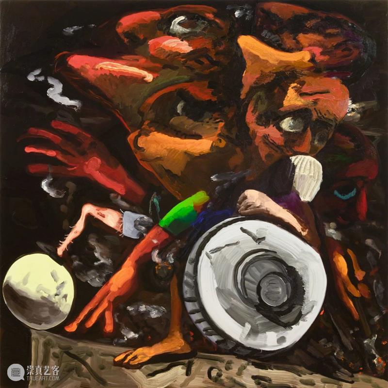 卓纳画廊宣布代理戴纳·舒茨(Dana Schutz) 卓纳 画廊 戴纳 舒茨 Dana Schutz 伐木工人 布面 油画 厘米 崇真艺客